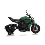 Elektrická motorka Ducati Diavel x Bentley - zelená